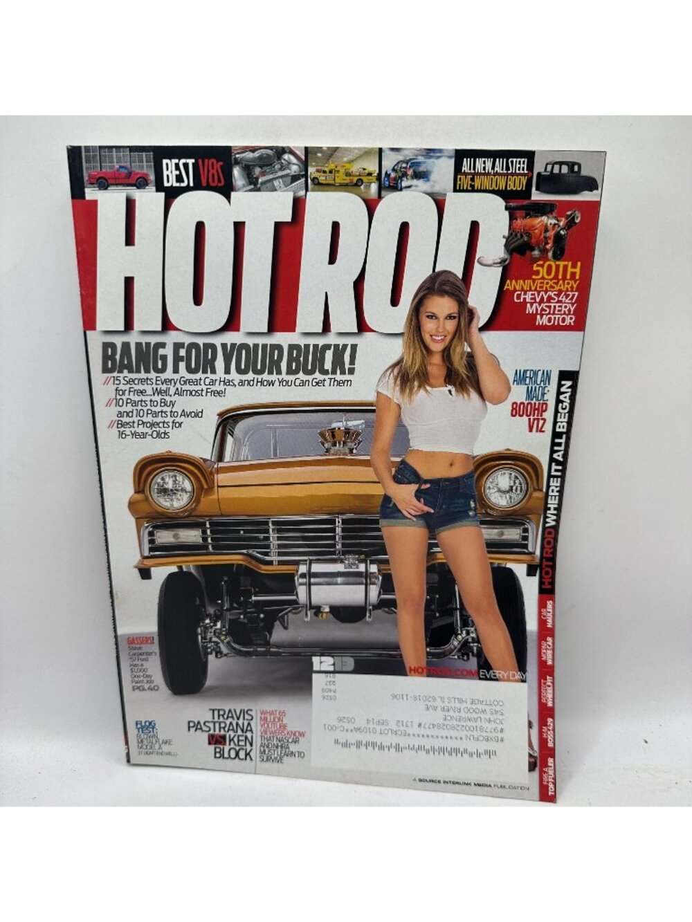 Hot Rod Magazine October 2012 50th Anniversary Chevy 427 Automotive News